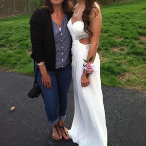 Faviana sweetheart prom dress